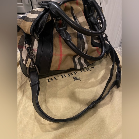 BURBERRY NOVA CHECK LADGE CROSSBODY BAG - Picture 2 of 15
